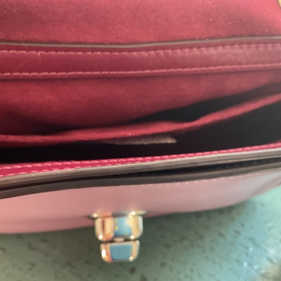 Coach Purple Leather Mini Cassidy Handbag “Like New” - Picture 12 of 16